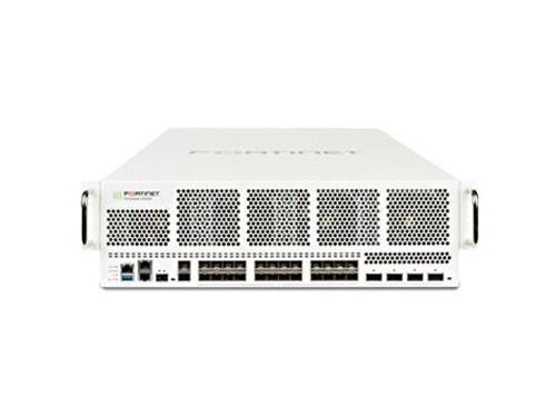 FortiGate 6500F Security Appliance - 4x 40/100 GE QSFP28 slots, 24x 1/10/25 GE SFP28 slots, 2x 1 GE RJ45 management ports, 2x 10 GE SFP+ HA ports, 1x 1/10 GE SFP+ management port, and 3x AC power supplies - Fortinet FG-6500F